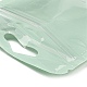 Прямоугольные пластиковые пакеты Инь-Янь с застежкой-молнией ABAG-A007-02B-02-3