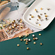 Fashewelry 304 perles d'espacement en acier inoxydable STAS-FW0001-07-4