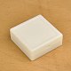 Plástico cuadrados cajas de joyas OBOX-E001-1-1