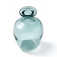 Ornements de vase de fleurs séchées en verre miniature GLAA-A006-01B-1