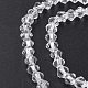 Imitate Austrian Crystal Bicone Glass Beads Strands X1-GLAA-F029-4x4mm-13-3