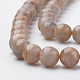 Natural Sunstone Beads Strands G-S150-51-10mm-3