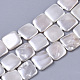 Shell Pearl Beads Strands X-SSHEL-T011-04A-1