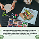 AHANDMAKER 5 Pcs Stamped DIY Embroidery Bookmark DIY-WH0029-66-8