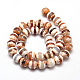 Brins de perles dzi motif rayé de style tibétain TDZI-O005-10C-6mm-2
