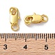 Стойки обшивки латунь когтя омара застежками KK-F090-24G-01-3