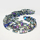 Electroplate Glass Beads EGLA-D030-M-3