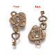 Tibetan Style Alloy Charms MLF1088Y-NF-2