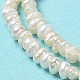 Naturales keshi abalorios de perlas hebras PEAR-J007-68-4