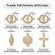 Kits de fornituras para hacer joyas de religión diy DIY-TA0008-05-4