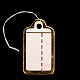 Rectangle Jewelry Display Paper Price Tags X-CDIS-N001-33A-1