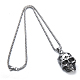 304 Stainless Steel Pendant Necklace STAS-Q203-AAT875-2-2