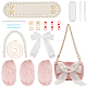 Kits de fabrication de sacs à bandoulière bowknot bricolage pour femmes PURS-WH0005-58V-1