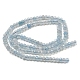 Natürliche Aquamarin Perlen Stränge G-A097-C01-01-2