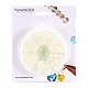 PandaHall About 690 Pcs Beige Flat Back Half Round Pearl Cabochon for Nail Craft DIY Decoration (4mm SACR-PH0001-24-6