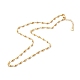 304 Stainless Steel Link Chain Bracelets & Necklaces Set SJEW-JS01209-2