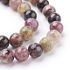 Natural Tourmaline Beads strands G-C076-6mm-10-4