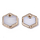 Natural Freshwater Shell Charms X-SHEL-S276-76-2