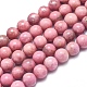 Chapelets de perles en rhodonite naturelle G-D0001-02-10mm-3