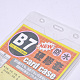 Les détenteurs de cartes de badges en plastique X-AJEW-R038-01-3