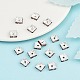 Messing Strass Zwischen perlen&nbsp;RSB074NF-17S-5
