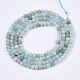 Brins de perles d'amazonite de fleurs naturelles G-R462-027-2