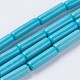 Synthetic Turquoise Beads Strands G-E456-43A-4x12mm-1