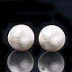 Compressed Cotton Pearl Beads WOVE-S114-18mm-13-1