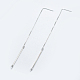 925 Sterling Silver Stud Earring Findings STER-F041-11P-1