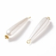 Ciondoli perla d'epoca acrilica PALLOY-JF00572-2