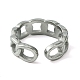 304 anello a polsino aperto in acciaio inossidabile RJEW-L110-001P-3