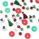 3 colores 1155 piezas diy tema de navidad pulseras elásticas que hacen kits DIY-LS0001-22B-4