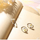 Shegrace 925 anillos ajustables de plata esterlina JR820A-03-5