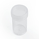 プラスチックビーズ収納ケース  コラム  透明  2.7x4.8cm CON-N012-10-2