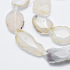 Chapelets de perles d'agate naturelle G-G747-01A-3