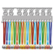 Support de mur d'affichage de support de cintre de médaille de fer de mode&nbsp;ODIS-WH0037-082-1