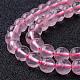 Chapelets de perles en quartz rose naturel G-R173-12mm-04-3