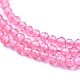 Chapelets de perles en verre G-K185-16K-3
