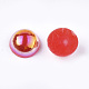 ABS Kunststoffimitation Perle Cabochons OACR-S025-6mm-02-2