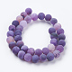 Natural Weathered Agate Beads Strands G-G589-10mm-06-2
