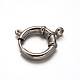 304 Stainless Steel Spring Ring Clasps STAS-E103-07B-1