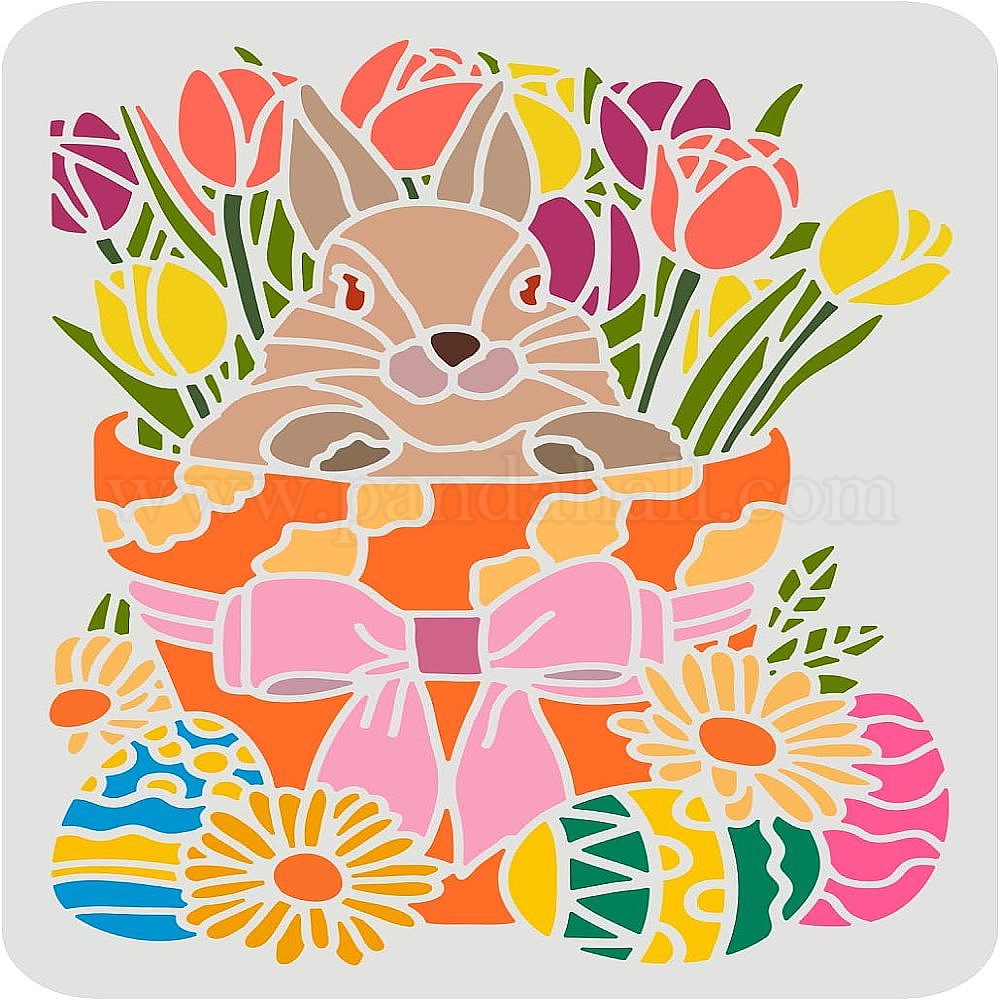 Pochoirs Réutilisables, Lot De 16 Pochoir De Tatouage Pour Le Visage Et