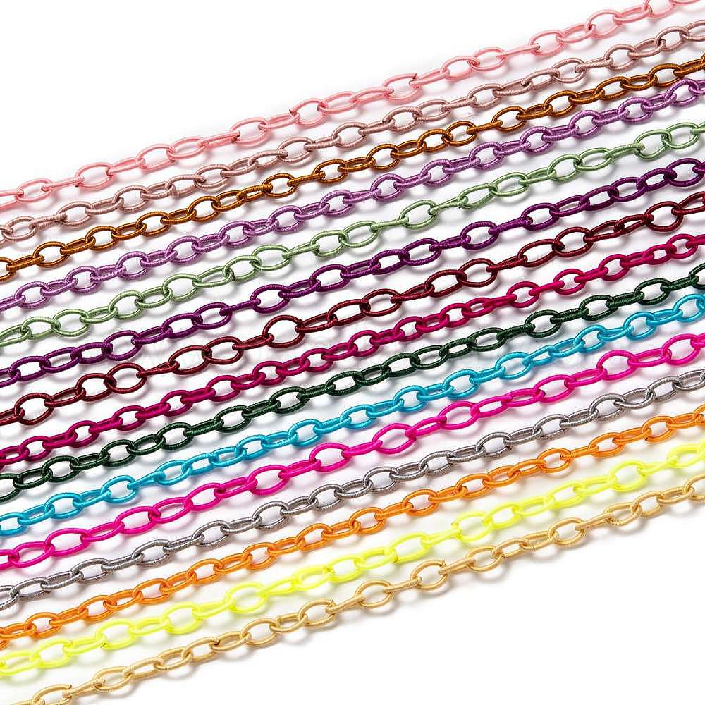 Wholesale Handmade Nylon Cable Chains Loop