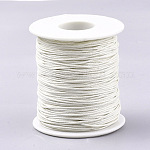 木綿糸ワックスコード  ライトゴールデンロッドイエロー  1mm  約100ヤード/ロール（300フィート/ロール）