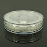 Эластичная кристальная нить, прозрачные, 0.8 мм, около 45.93 ярда (42 м) / рулон