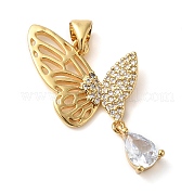 Кубические подвески из латуни с микропаве KK-M099-08G