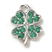 Латунные микро проложить кубического циркония подвески KK-I276-44P