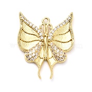 Латунные микро проложить кубического циркония подвески KK-L229-069G