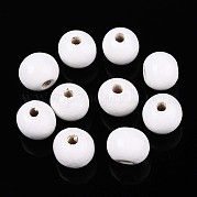 Круглые бусины из натурального дерева схима WOOD-A018-8mm-30