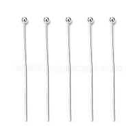 Uxcell 400Pcs Flat Head Pins for Jewelry Making 25mm Brass Flat Head Pins  Jewelry Head Pins 20 Gauge Platinum